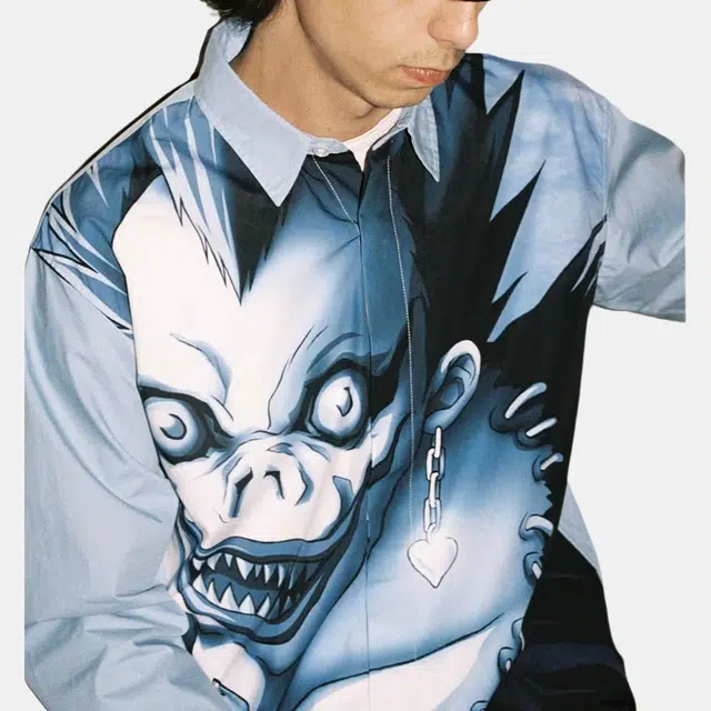 PALACE x Death Note Ryuk Long Sleeve Shirt