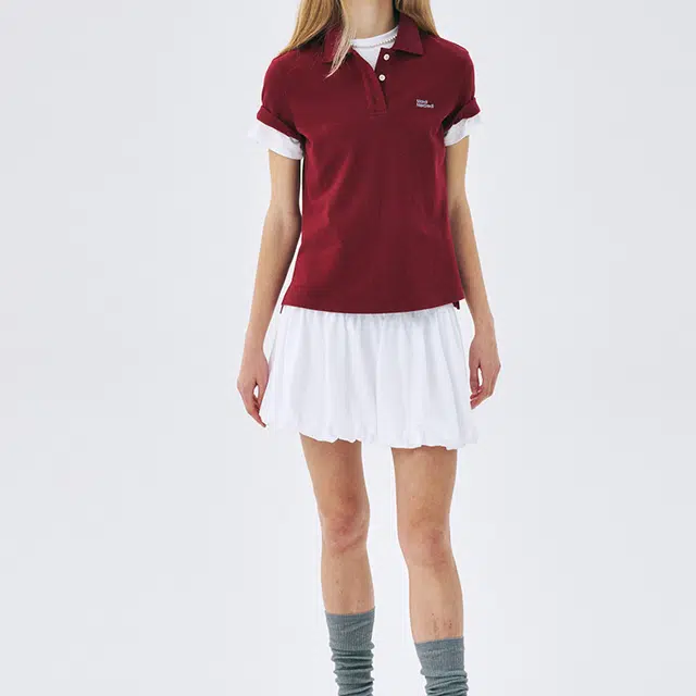 MARDI MERCREDI SS25 VOLUME MINI SKIRT_WHITE