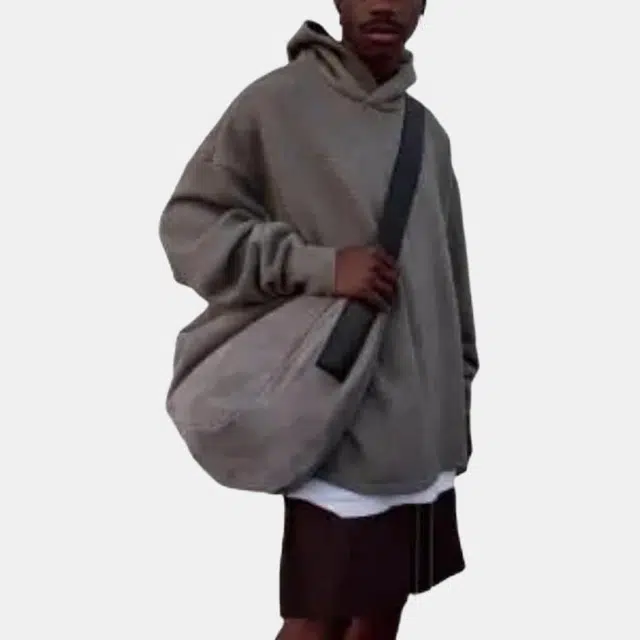 Fear of God Essentials Knit Hoodie Heather Grey