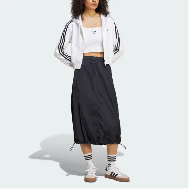 adidas originals SS25 WOVEN MID SKIRT