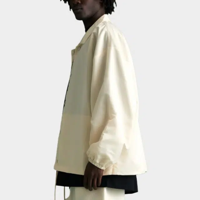 Fear of God Essentials Coaches Jacket Cloud Dancer