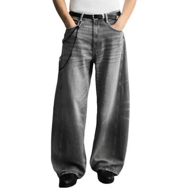 ZARA Loose Fit Mid-Rise Jeans