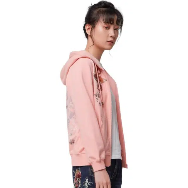 鬼洗 时尚潮流连帽长袖卫衣 女款