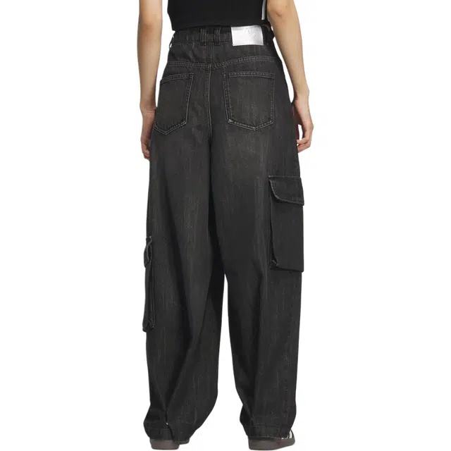 adidas originals SS25 SOFT DENIM CARGO JOGGERS
