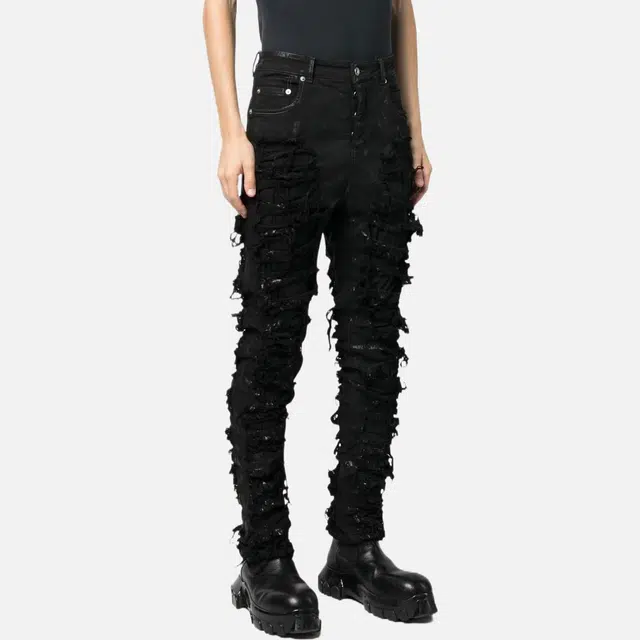 Rick Owens RO FW22 Black Jeans
