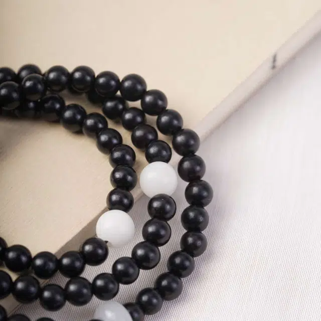 爵倾 国朝 黑檀 木作手链 男女同款情侣款