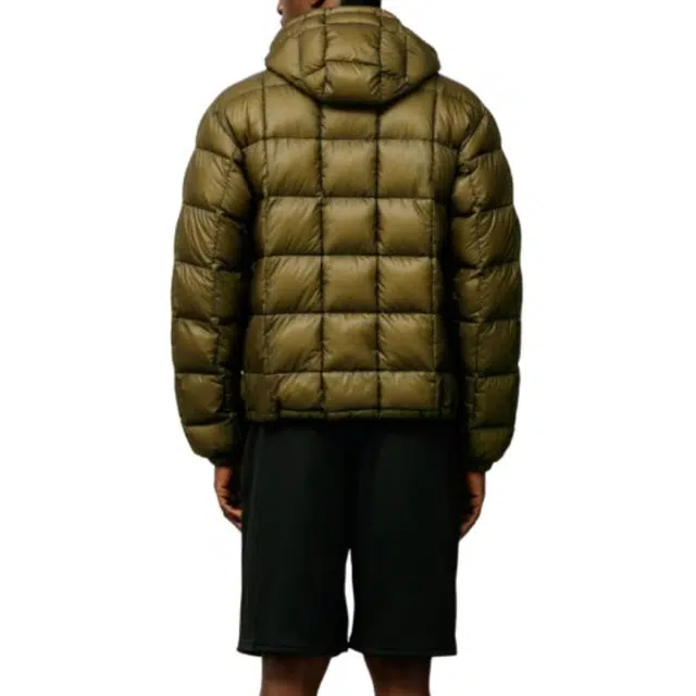 Stussy FW25 FW25 MIDWEIGHT HOODED PUFFER logo