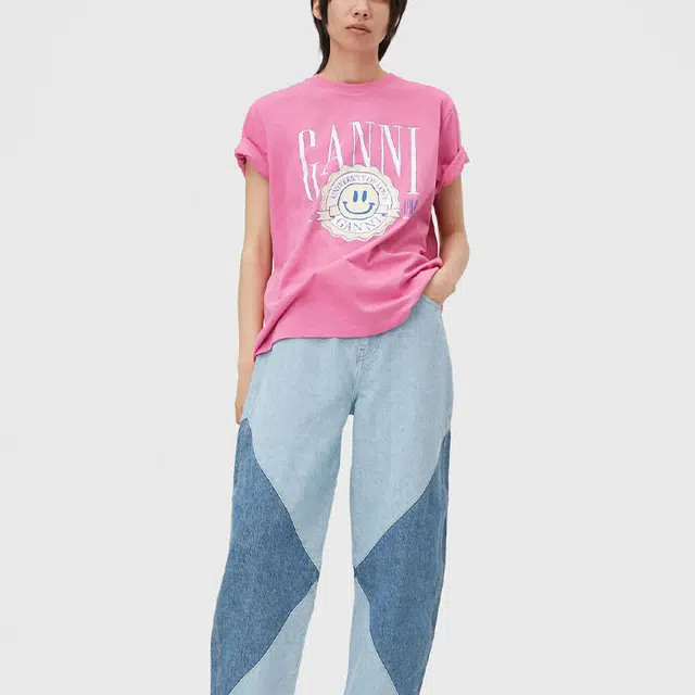 GANNI SS22 University of Love LogoT