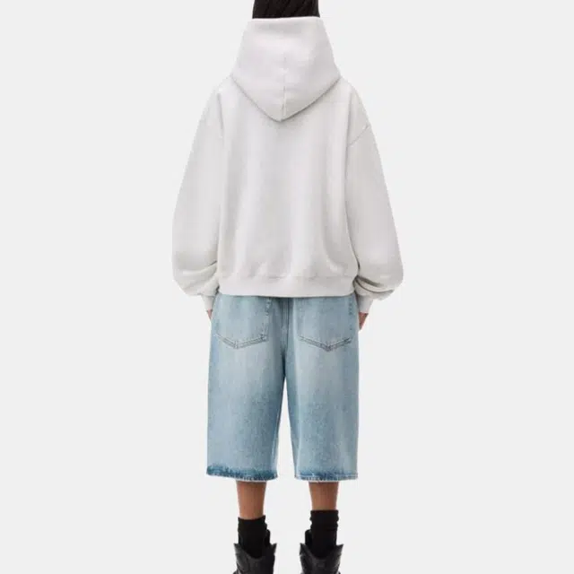 Alexander Wang FW23 Hoodie Heather Grey