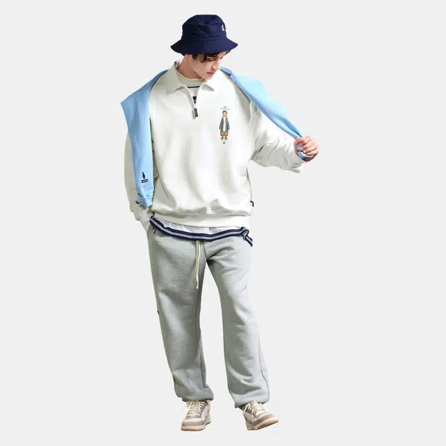 nautica white sail x POPBOY FW23 Logo