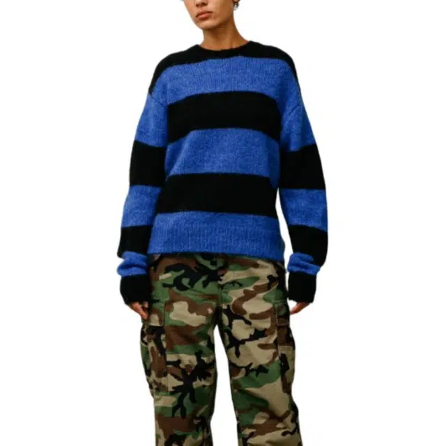 Stussy FW25 FW25 BIG STRIPE CREW