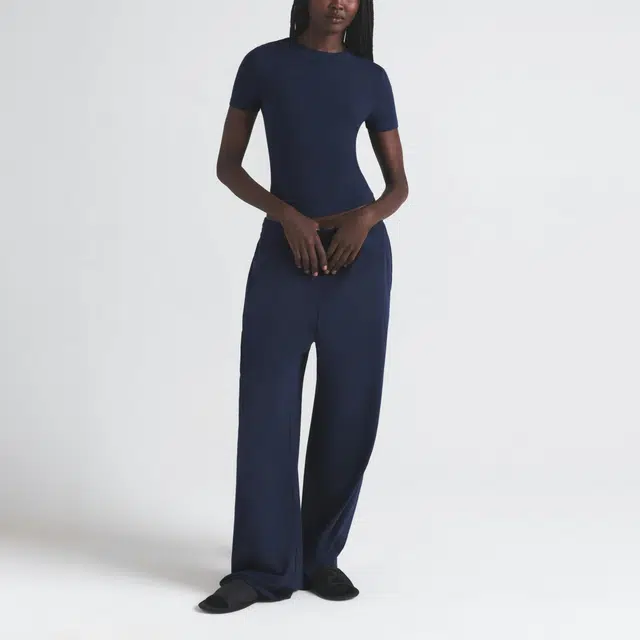 SKIMS COTTON JERSEY T-SHIRT T