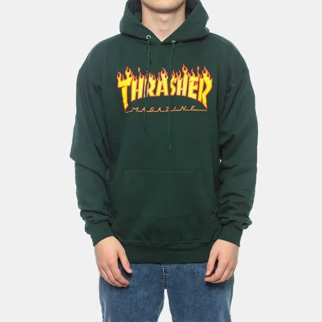 Thrasher Flame Hoodie