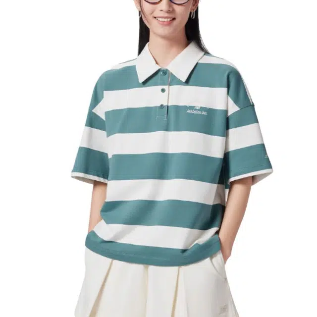 New Balance Polo Shirt Green