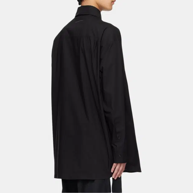 MM6 Maison Margiela Logo Button Shirt