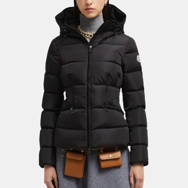 Moncler Avoce Hooded Short Down Jacket