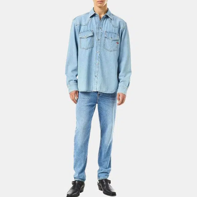 Diesel Denim Shirt Light Blue