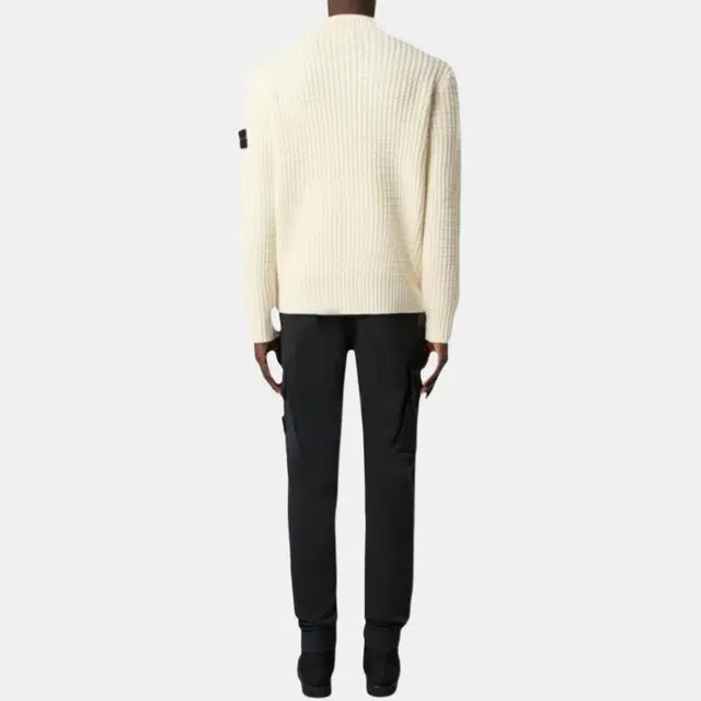 Stone Island Crew Neck Sweater Beige