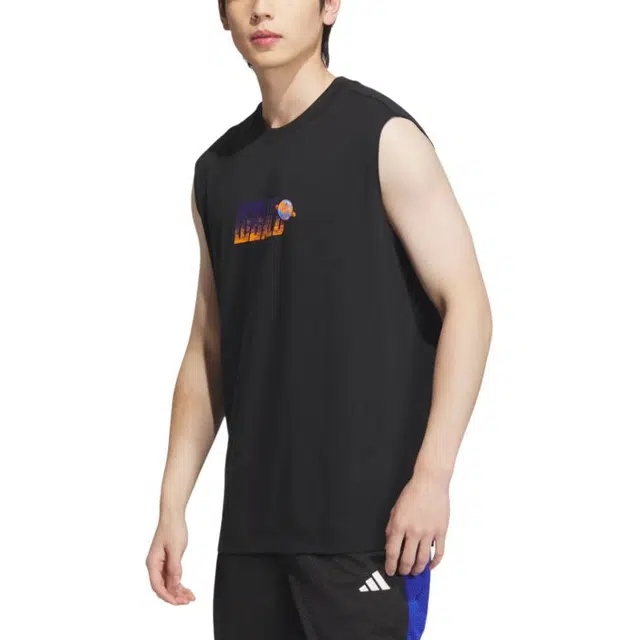 adidas BASKETBALL SS25 GRAPHIC TANK TOP