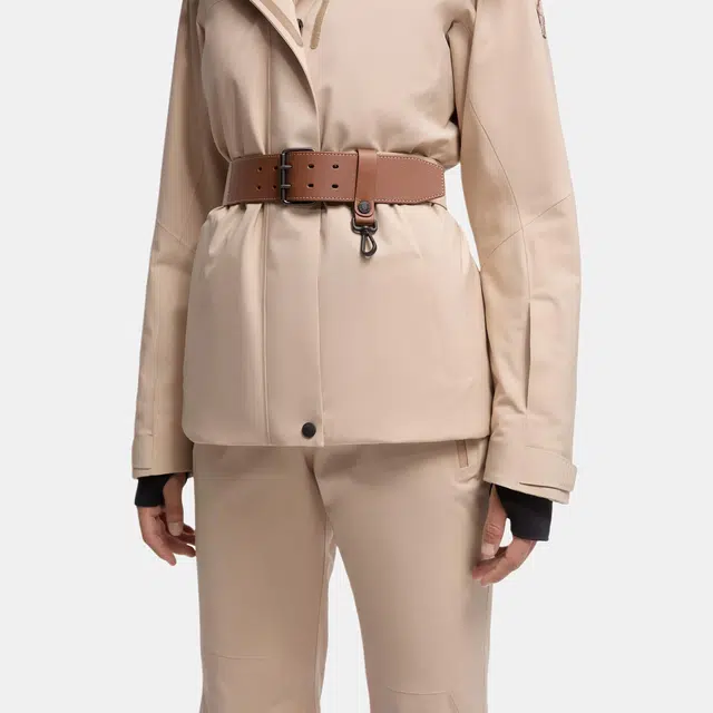 Moncler Grenoble Vizelles Shearling-Trimmed Ski Jacket