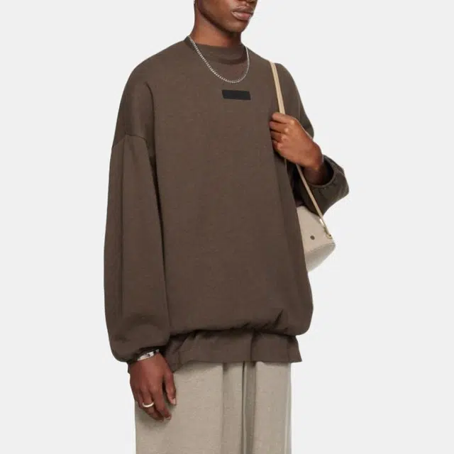 Fear of God Essentials SS24 Crewneck Heather Wood