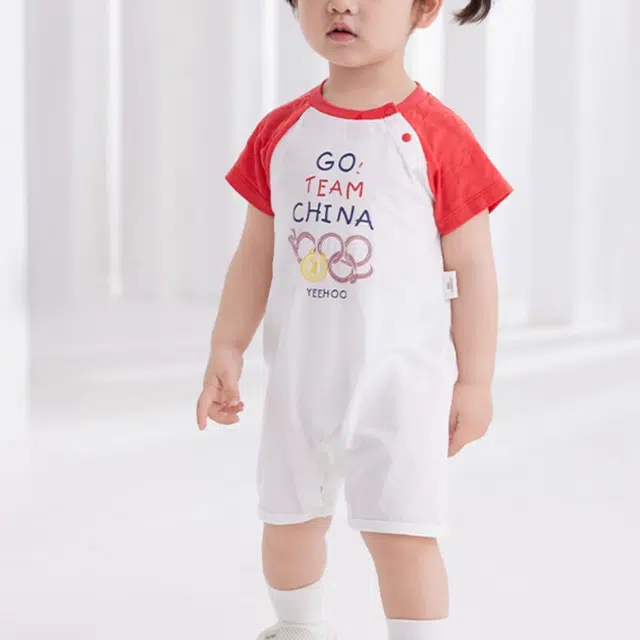 英氏连体衣 舒适柔软亲肤透气 婴幼童