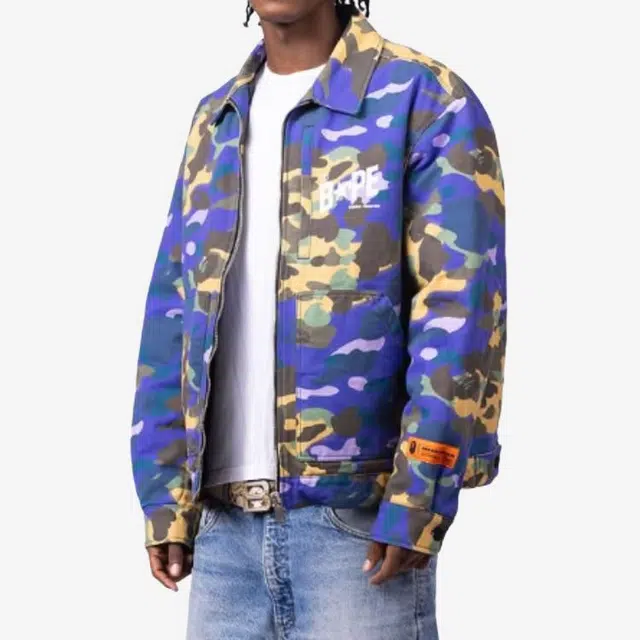 A BATHING APE x HERON PRESTON