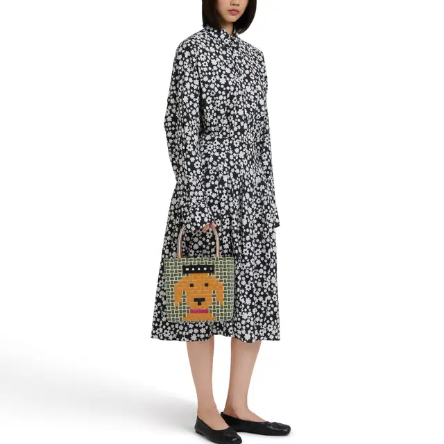MARNI MARKET ANIMAL Tote