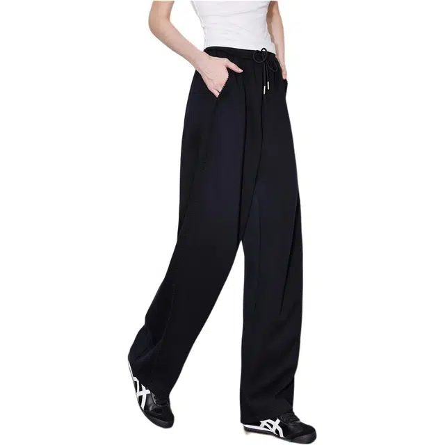 初语 简约舒适口袋通勤休闲裤 女款