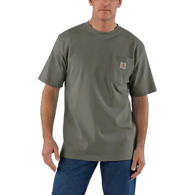 Carhartt K87 Loose Fit Heavyweight Short-Sleeve Pocket T-Shirt T