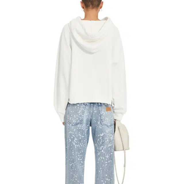 MM6 Maison Margiela FW25 Logo Kangaroo Pocket Hoodie