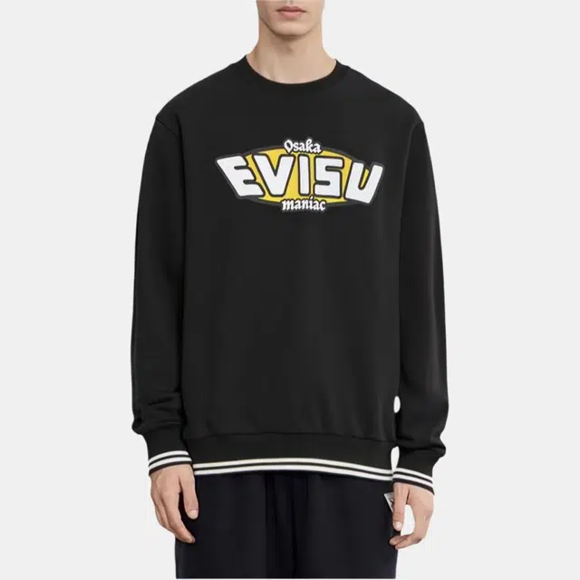 EVISU Logo Crewneck Sweatshirt