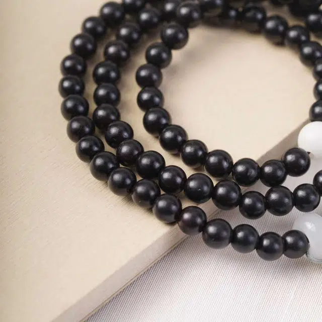 爵倾 国朝 黑檀 木作手链 男女同款情侣款