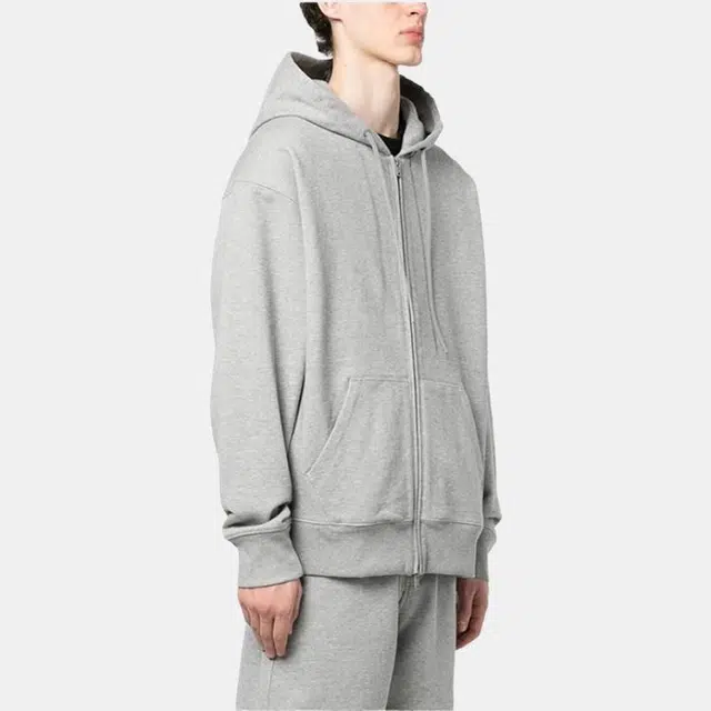 Y-3 FT Zip Hoodie Light Grey