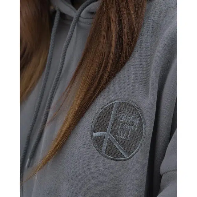 Stussy Melo Raw Edge Fleece
