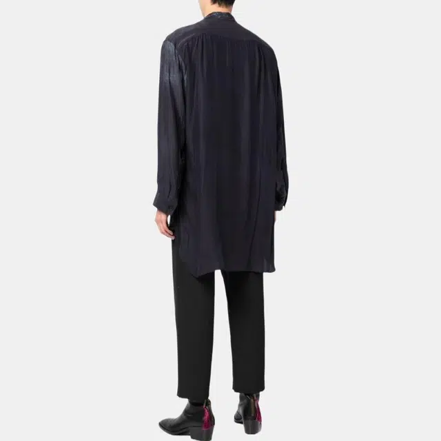 Yohji Yamamoto FW22 Navy Shirt