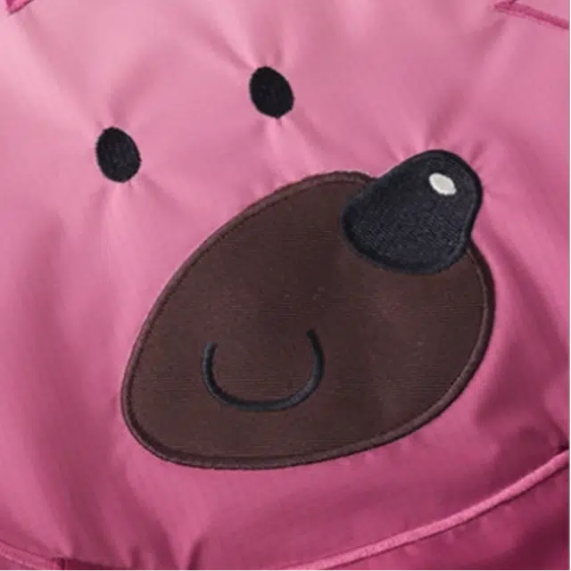 玛米玛卡棉衣 加绒加厚保暖连帽 粉色 中小童
