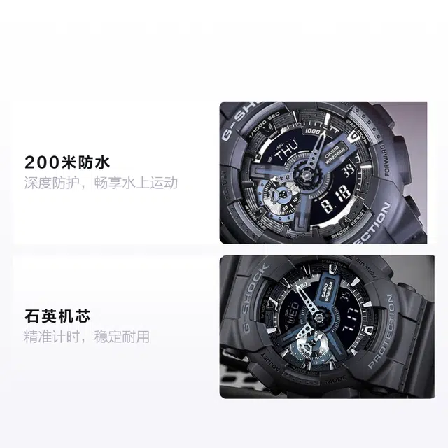 CASIOG-SHOCK BABY-G 200 GA-110-1BDRBA-110RG-7A