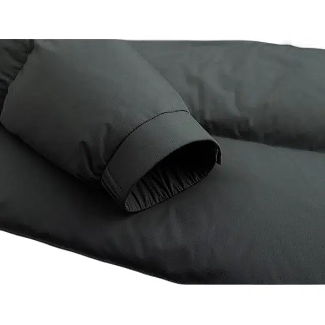 与狼共舞 时尚生活休闲日常百搭保暖加绒纯色羽绒服 男款