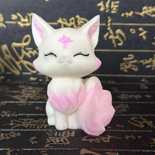 爵倾 左右狐狸（彩绘） 象牙果 菩提 男女同款情侣款