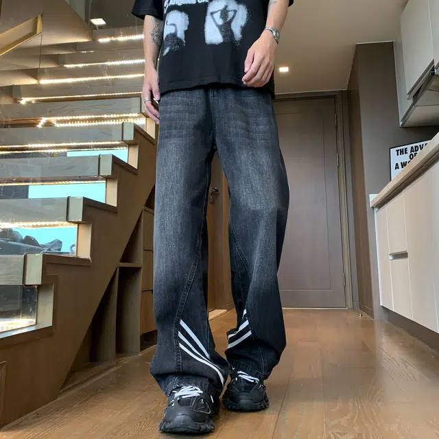 POLAR BEAR BAGGY JEANS