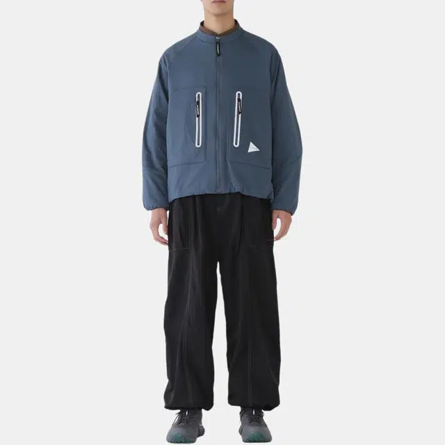 and wander FW25 crinkled nylon pants