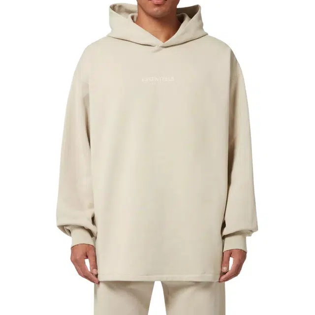 Fear of God Essentials FW22 Relaxed Hoodie Smoke Logo