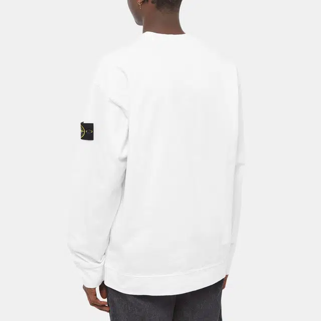 Stone Island Crewneck Sweatshirt White