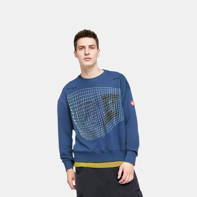 Cav Empt FW22 Waste Grid Crew Neck