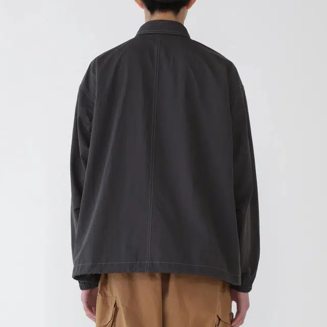 and wander FW25 crinkled nylon shirts jacket