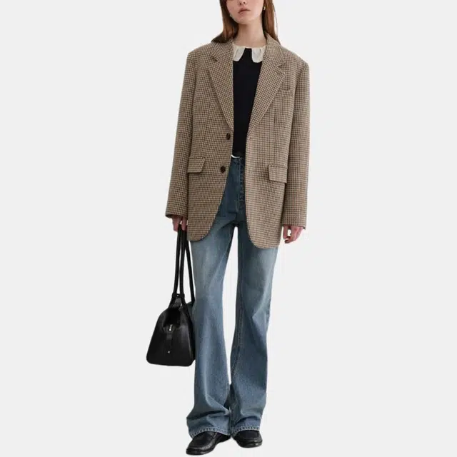 Dunst RELAXED FLARE JEANS CLASSIC BLUE