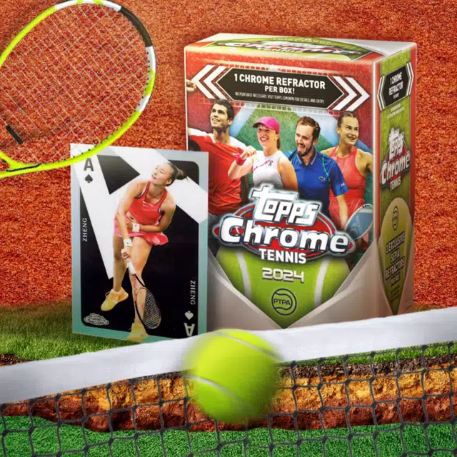 Topps Chrome Tennis Value Box