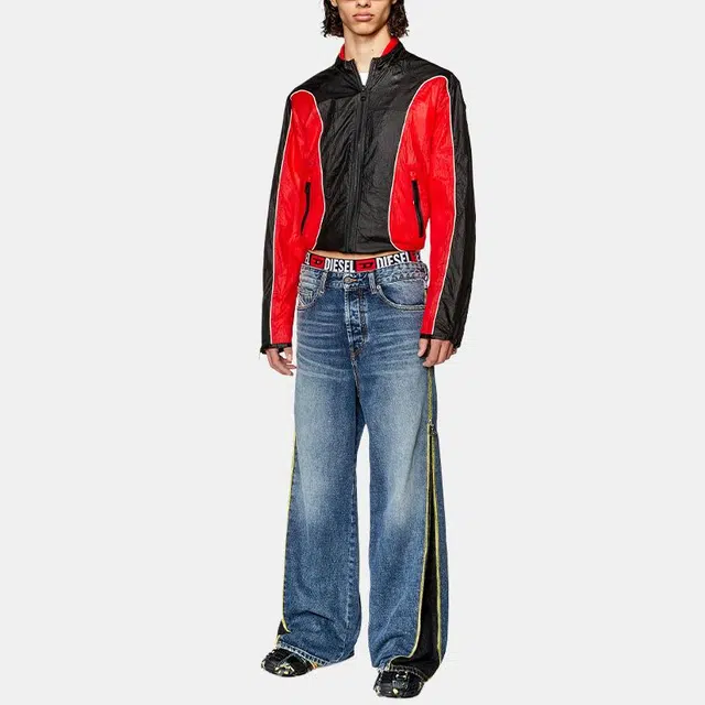 DIESEL Bomber Jacket Red