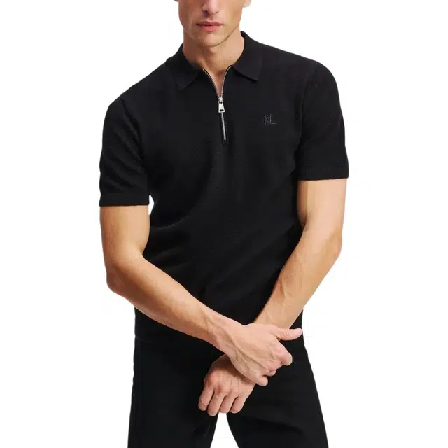 KARL LAGERFELD SS25 logoPolo